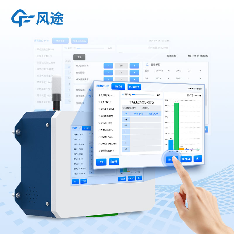 塵埃粒子監測與車間空氣潔凈度檢測儀FT-CLZ1